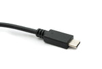 USB 3.1 Gen 2 Kabel 30 cm Typ C Stecker zu Stecker 100 W Schalter PD E Marker Chip Adapter | System-S