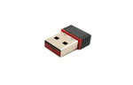 USB Adapter 802.11n WIFI N150 Dongle WLAN Antenne 150 Mbps in Schwarz | System-S