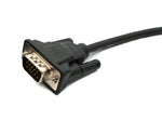 VGA Kabel 150 cm HD15 Stecker zu Stecker Panel Mount Schraube DSub 15pin | System-S