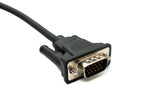 VGA Kabel 150 cm HD15 Stecker zu Stecker Panel Mount Schraube DSub 15pin | System-S