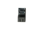 SATA Adapter 2x 7Pin Buchse zu 2x Stecker Kabel 90° Down Angled Winkel für Mainboard SSD HDD | System-S