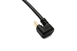 USB 3.1 Kabel 30 cm Typ C Stecker zu 3.0 A Stecker 180° U Turn Winkel links gewinkelt Adapter 5 Gbit/s 100W | System-S