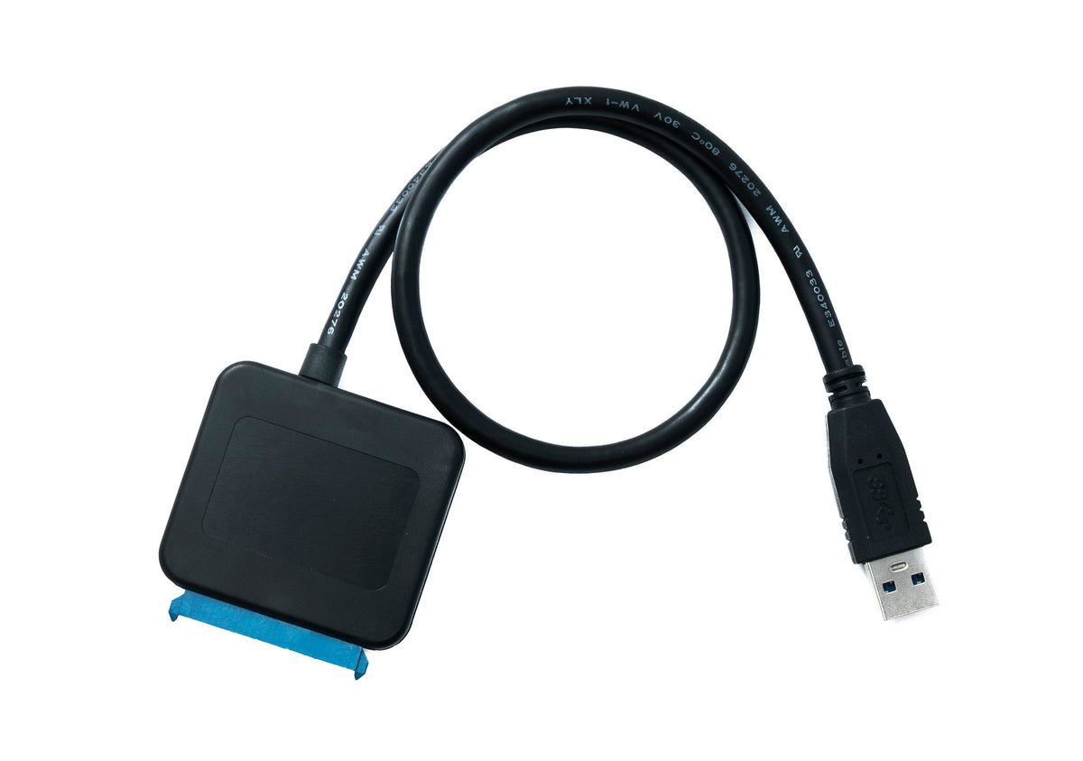 SATA Kabel 40 cm 22 Pin Buchse zu USB 3.0 Typ A Stecker 2.5" Festplatte | System-S