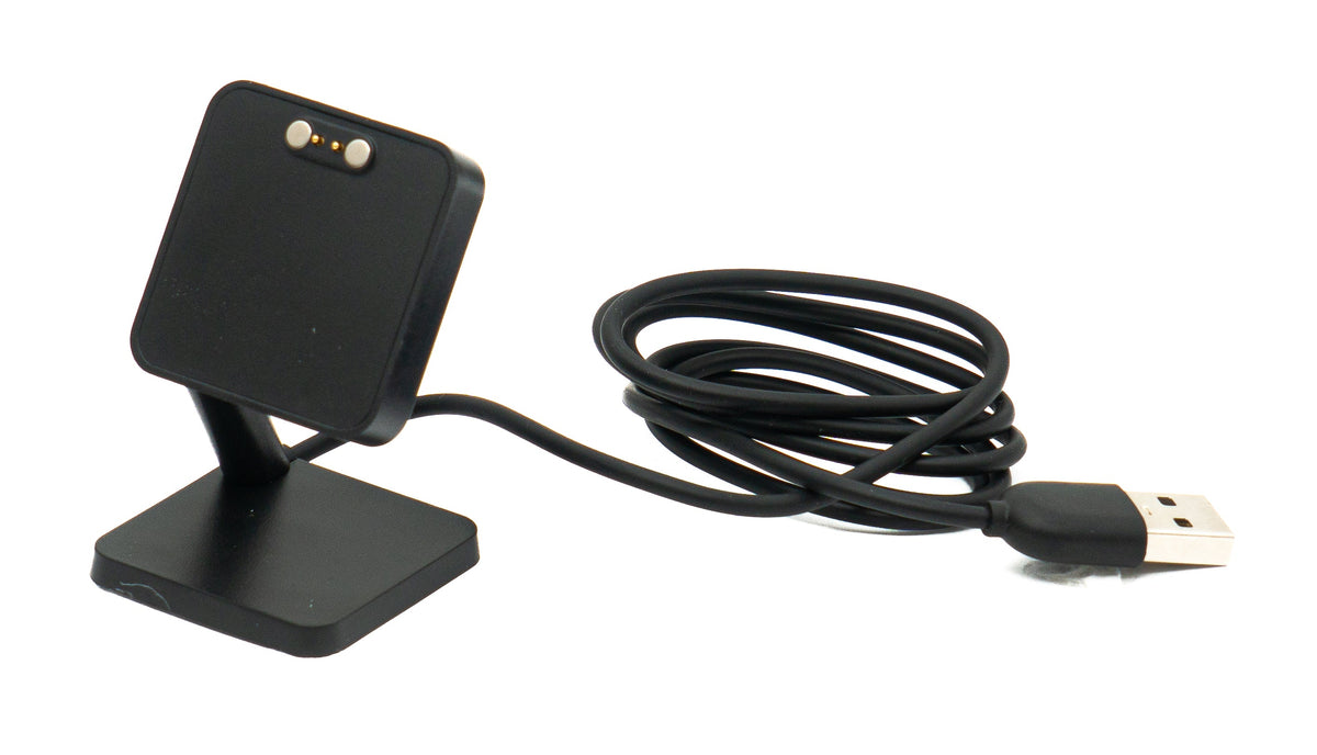 USB 2.0 Kabel 100 cm Ladestation für QYC GTC GTS Smartwatch in Schwarz | System-S