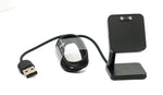 USB 2.0 Kabel 100 cm Ladestation für QYC GTC GTS Smartwatch in Schwarz | System-S