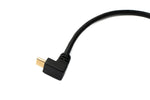 USB 3.1 Kabel 20 cm Typ C Stecker zu 3.0 A Stecker aufwärts abwärts rechts gewinkelt 5 Gbit/s 100W | System-S