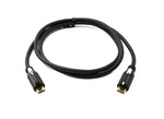 USB 3.1 Gen 2 Kabel 100 cm Typ C Stecker zu Stecker Panel Mount 10 Gbit/s 100W | System-S