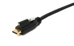 USB 3.1 Gen 2 Kabel 100 cm Typ C Stecker zu Stecker Panel Mount 10 Gbit/s 100W | System-S