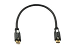 USB 3.1 Gen 2 Kabel 30 cm Typ C Stecker zu Stecker Panel Mount 10 Gbit/s 100W | System-S