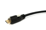 USB 3.1 Gen 2 Kabel 30 cm Typ C Stecker zu Stecker Panel Mount 10 Gbit/s 100W | System-S