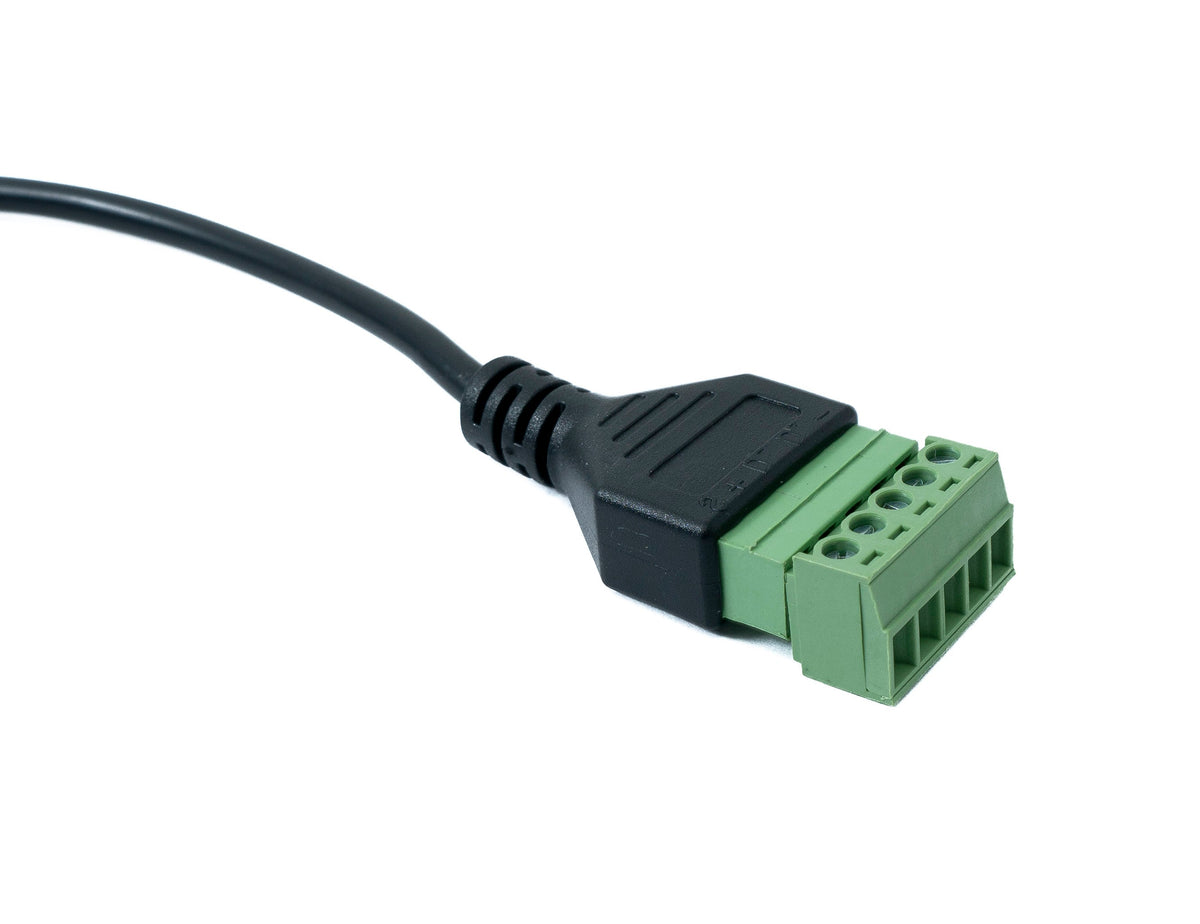 USB 3.1 Kabel 30 cm Typ C Buchse zu 5 polig Leiterplattenstecker Adapter Schwarz | System-S