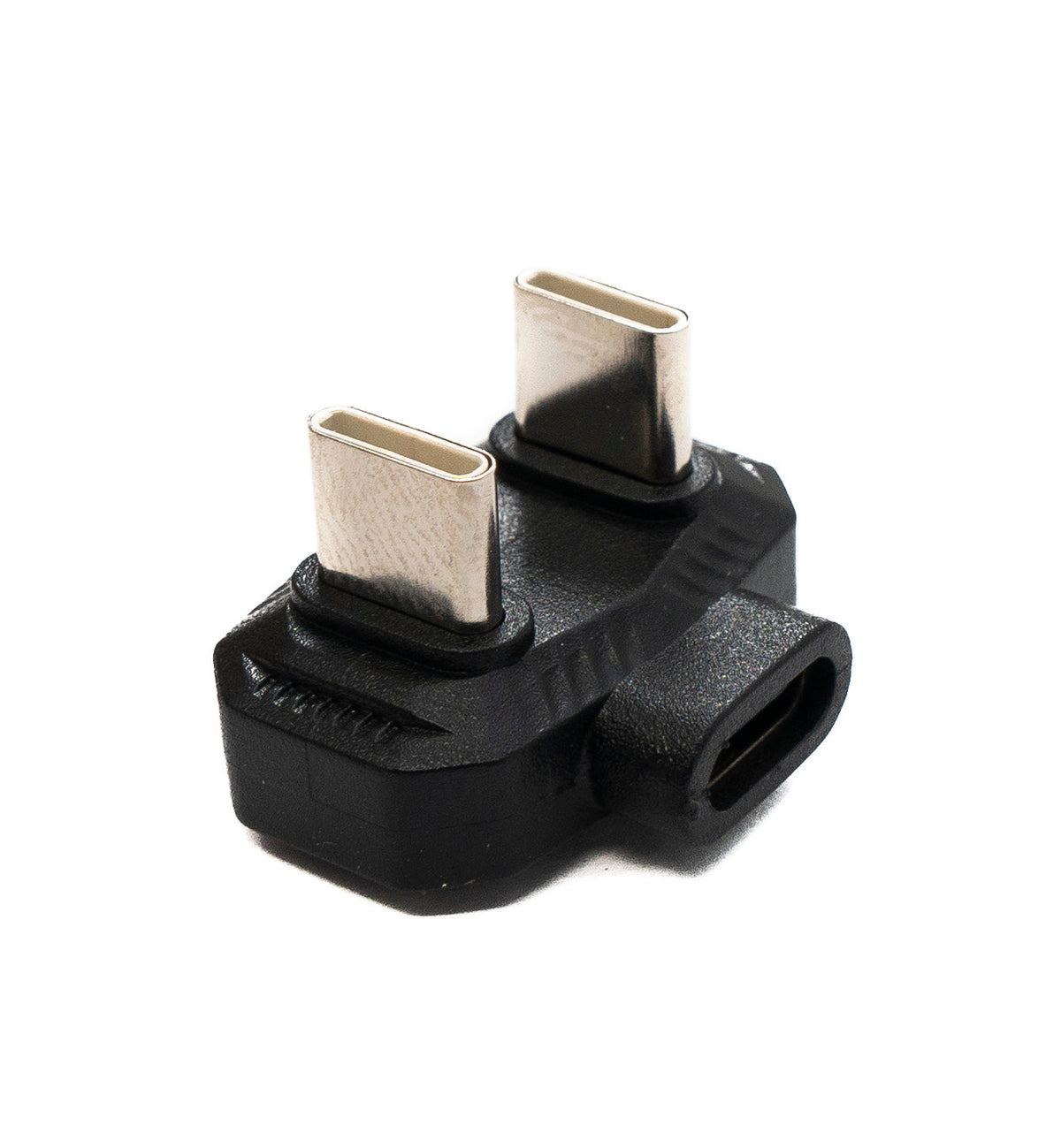USB4 Y Adapter Typ C Stecker zu Stecker zu Buchse U Turn 180° Winkel 480Mbit/s USB 4.0 | System-S