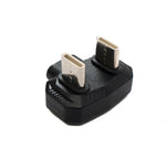 USB4 Y Adapter Typ C Stecker zu Stecker zu Buchse U Turn 180° Winkel 480Mbit/s USB 4.0 | System-S