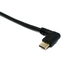USB 3.1 Kabel 25 cm Typ C Stecker zu 3.0 Typ A Stecker Up Angled Winkel | System-S