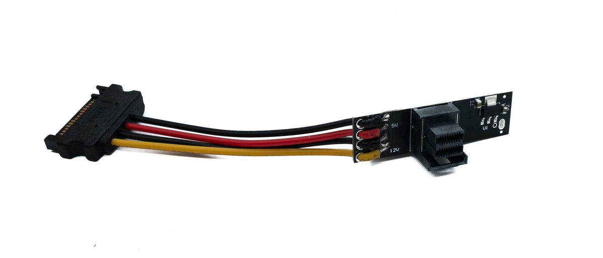 PCI-E 4.0 Adapter SFF-8643 Buchse zu SFF-8639 Stecker für U.2/U.3 NVMe SSD | System-S