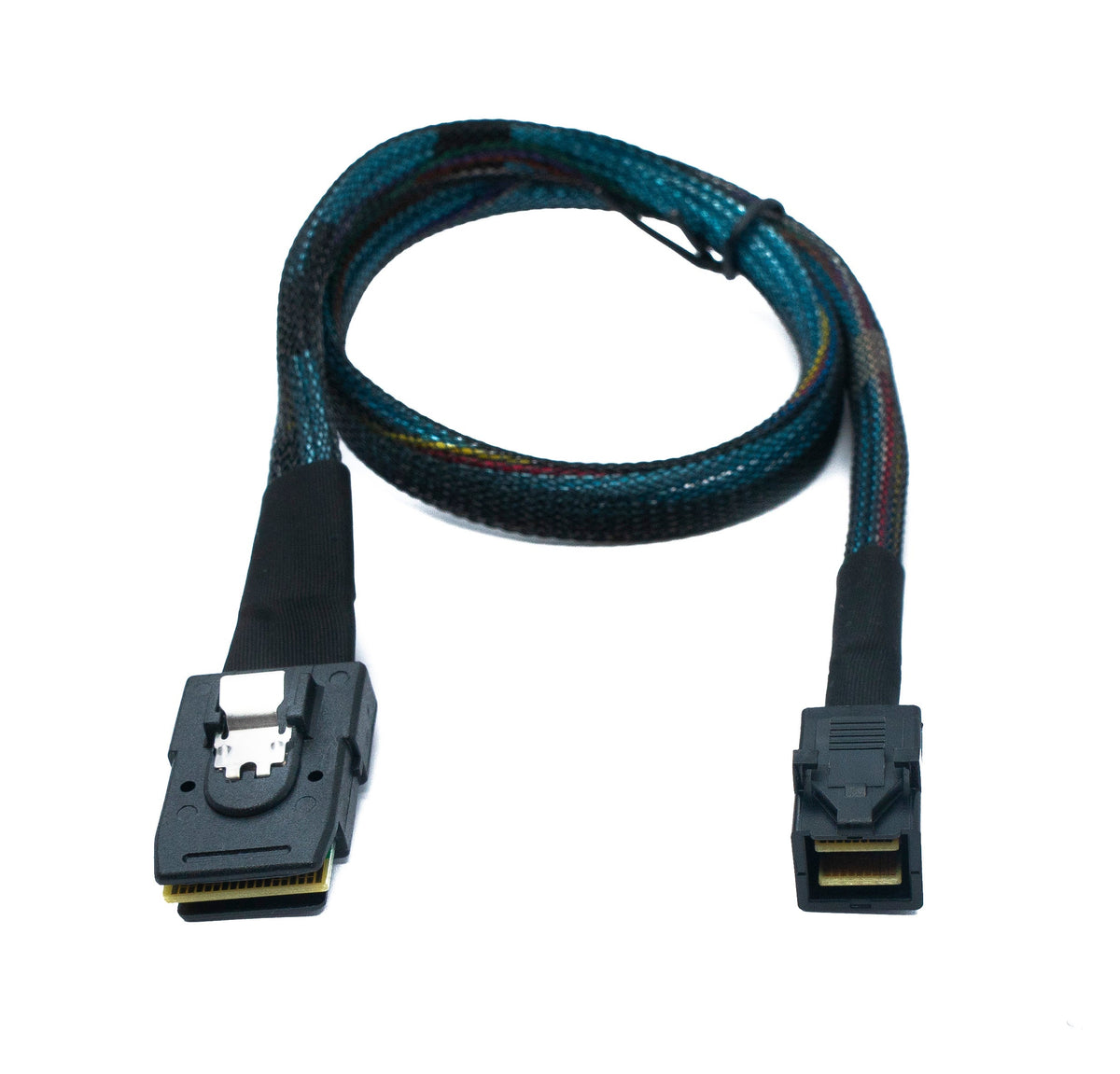 SFF-8643 Kabel 50 cm Mini SAS HD zu SFF-8087 Adapter für SSD Festplatte Motherboard | System-S