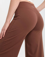 Wide-Leg Hose High Waist relaxed fit – Braun