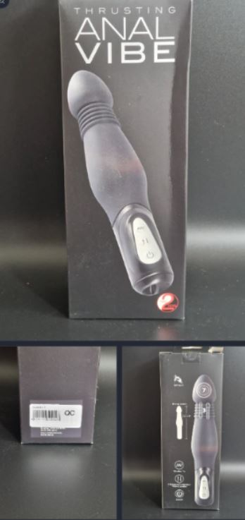 Thrusting Anal Vibe, Vibrator, Silikon mit Polyure