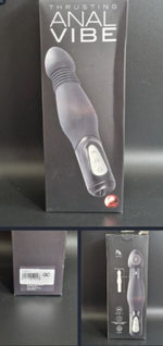 Thrusting Anal Vibe, Vibrator, Silikon mit Polyure