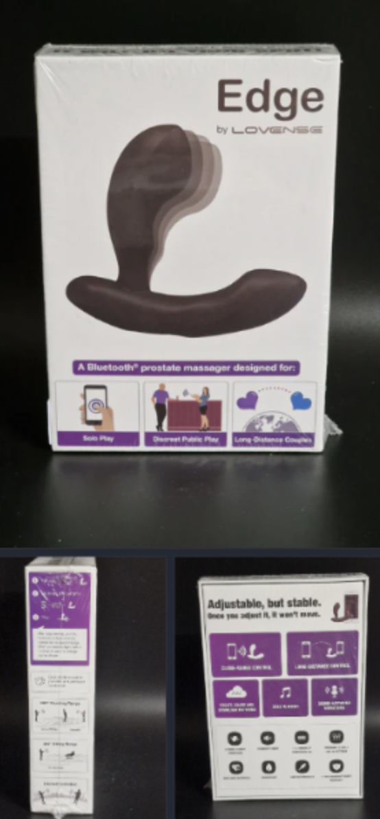 Edge by Lovense, Bluetooth Prostata Vibrator