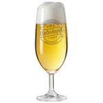 Stölzle Lausitz Bierglas mit Gravur "Unterhopft" mit Namen