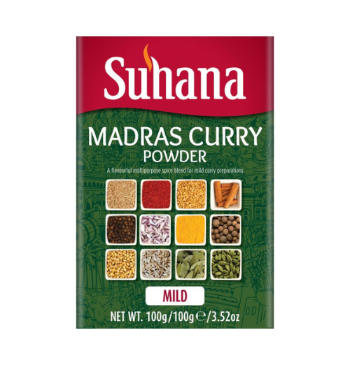 Suhana Madras Curry Powder Mild 100g