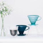 Hario Colour Edition V60-02 Keramik-Dripper (mit 40 Filtern)