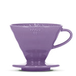 Hario Colour Edition V60-02 Keramik-Dripper (mit 40 Filtern)