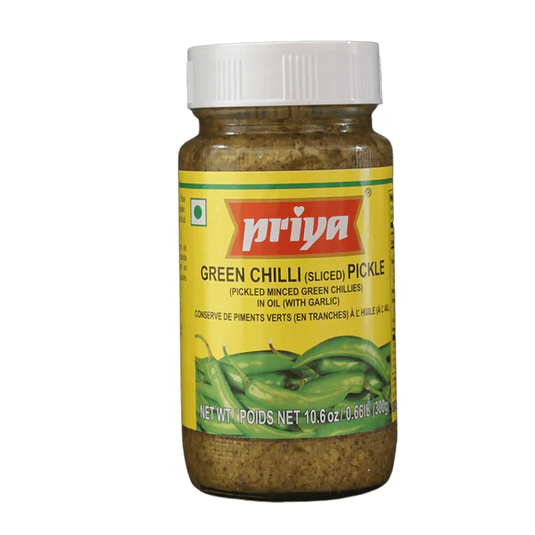 Priya Green Chilli Pickle 300g