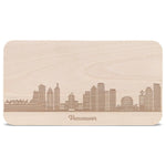 Frühstücksbrettchen Skyline Vancouver
