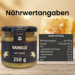 Vanille mit Honig - weich & vollmundig | 250g