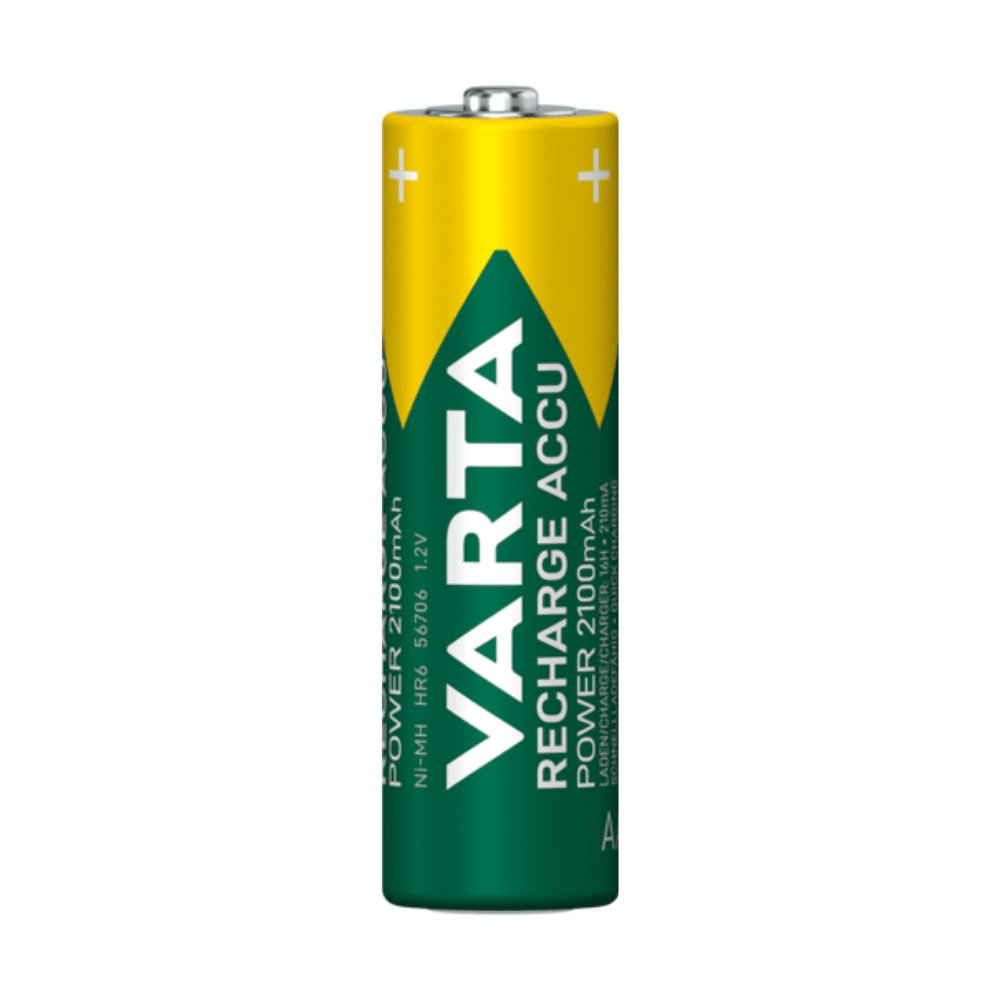 Varta Recharge Accu Power AA 2100 mAh Batterie - 4 Stück | Packung (4 Stück)