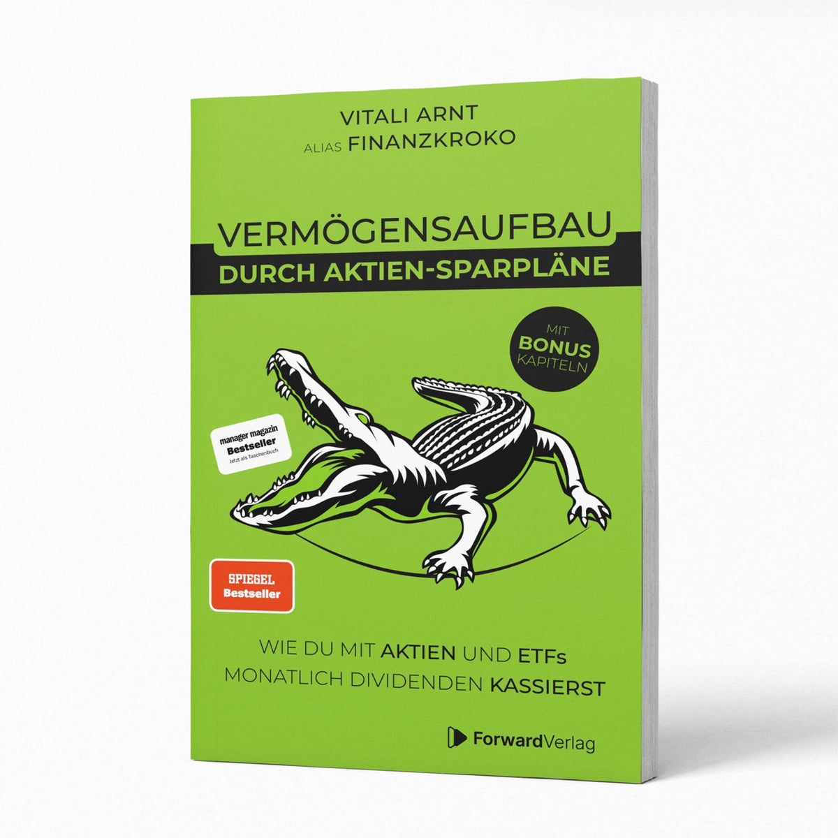 Vermögensaufbau durch Aktien-Sparpläne – mit Bonus-Kapiteln