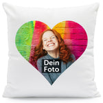 Bedrucktes Kissen mit eigenem Foto
