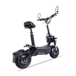WANDLER A/E Schwarz – robuster Allrad Elektroroller 45 km/h mit Sitz
