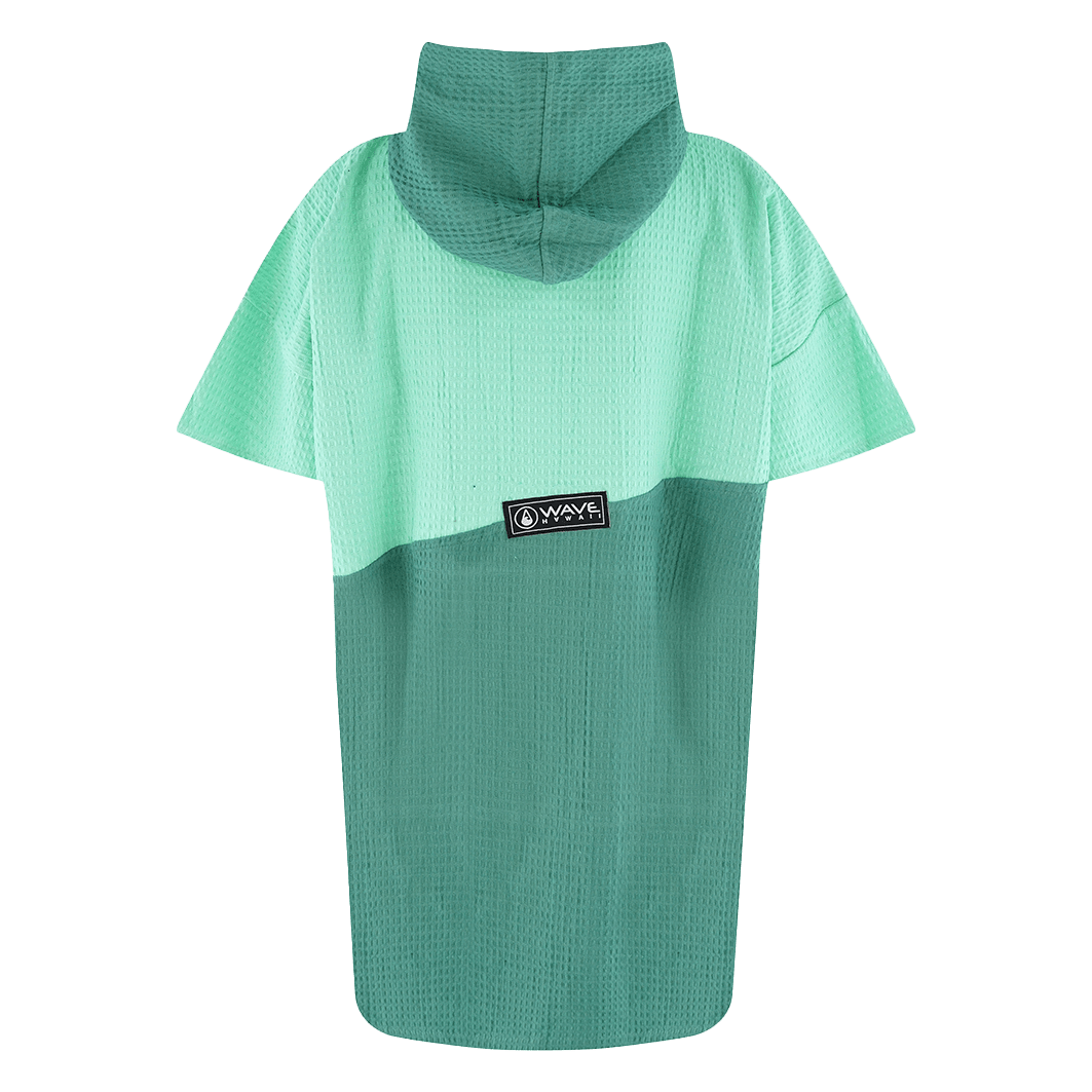 Travel Poncho Breese, Baumwolle Waffle Piquee