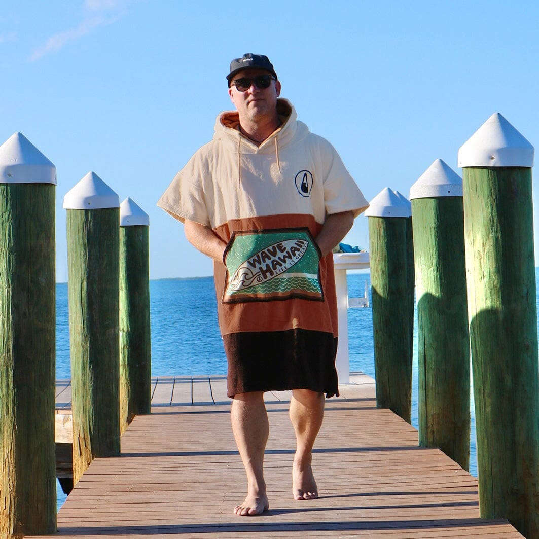 Poncho Campeche, Baumwolle Velours Namma Markt