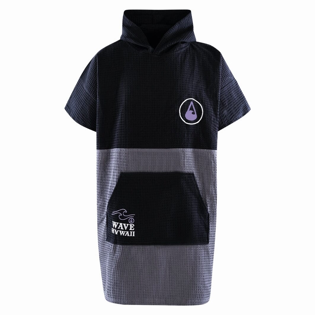 Travel Poncho El Yaque, Baumwolle Waffle Piquee