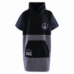 Travel Poncho El Yaque, Baumwolle Waffle Piquee