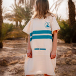 NatureLite Travel Poncho Stripes Beige