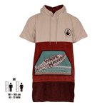 Poncho Campeche, Baumwolle Velours Namma Markt
