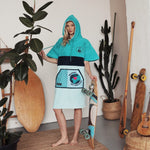 Poncho Cotillo, Baumwolle Velours