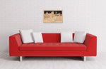 3D Wandbild aus Holz Skyline London 2017