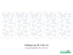 Wandsticker Set Pastell Schmetterlinge