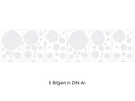 Wandsticker Set Pastell Kreise
