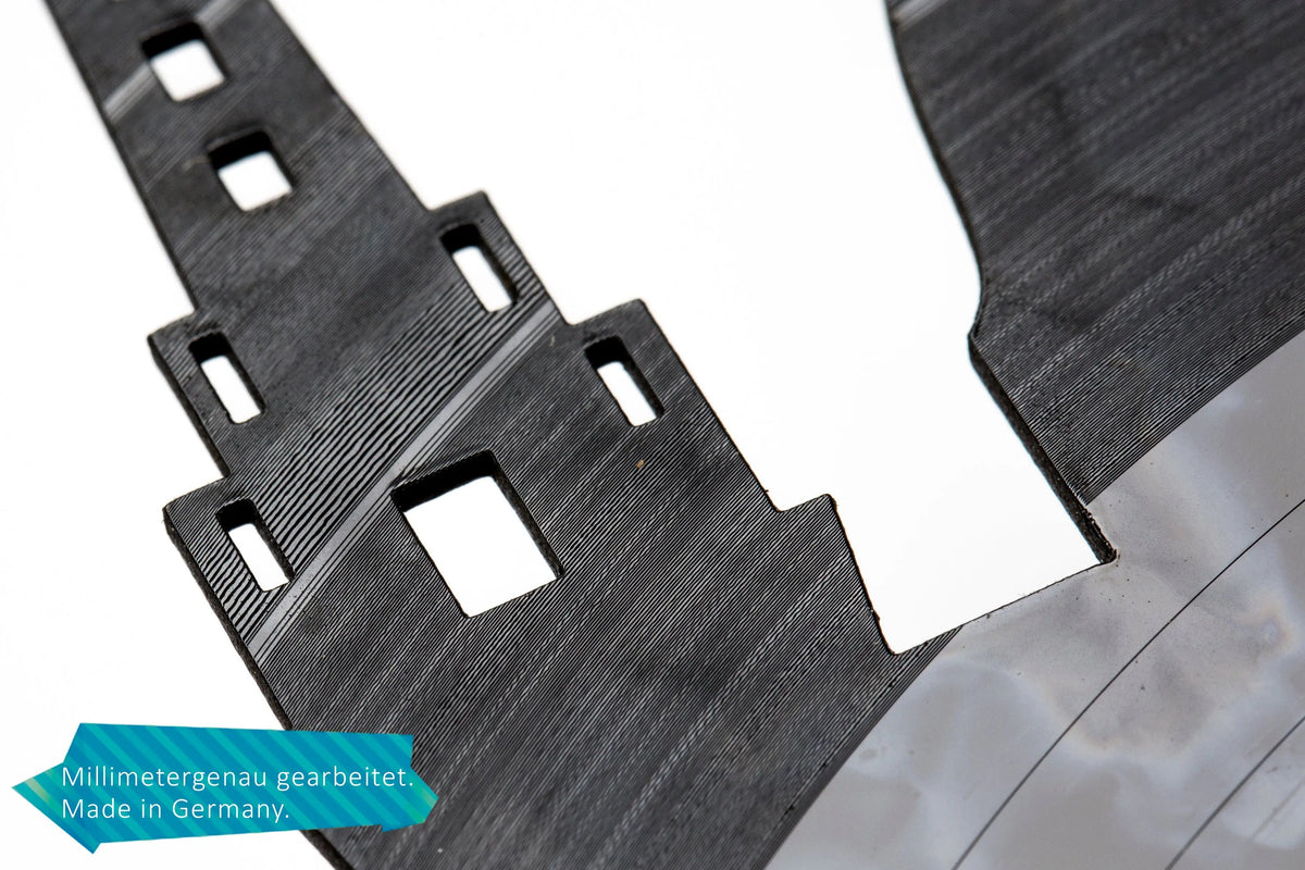 Wanduhr aus Vinyl Skyline Liverpool