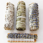 Weißer Salbei räuchern | Räucherbündel Starter Set | mit Räucherschale