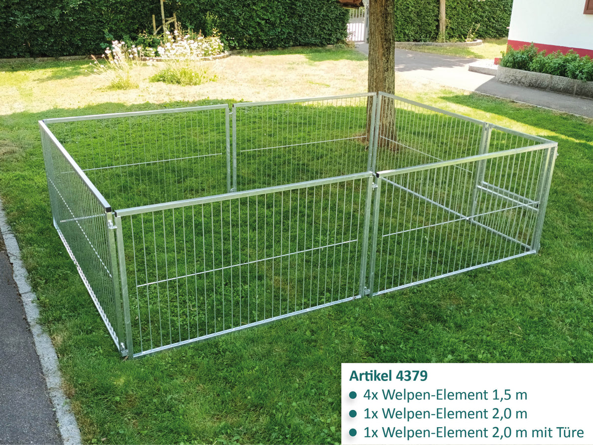Welpen-Ausläufe