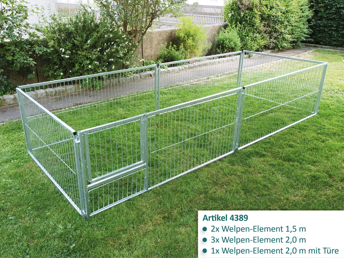 Welpen-Ausläufe