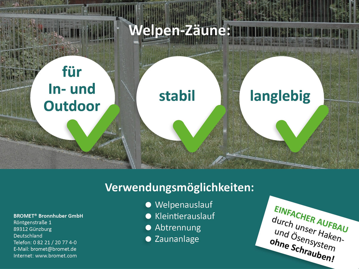Welpen-Ausläufe